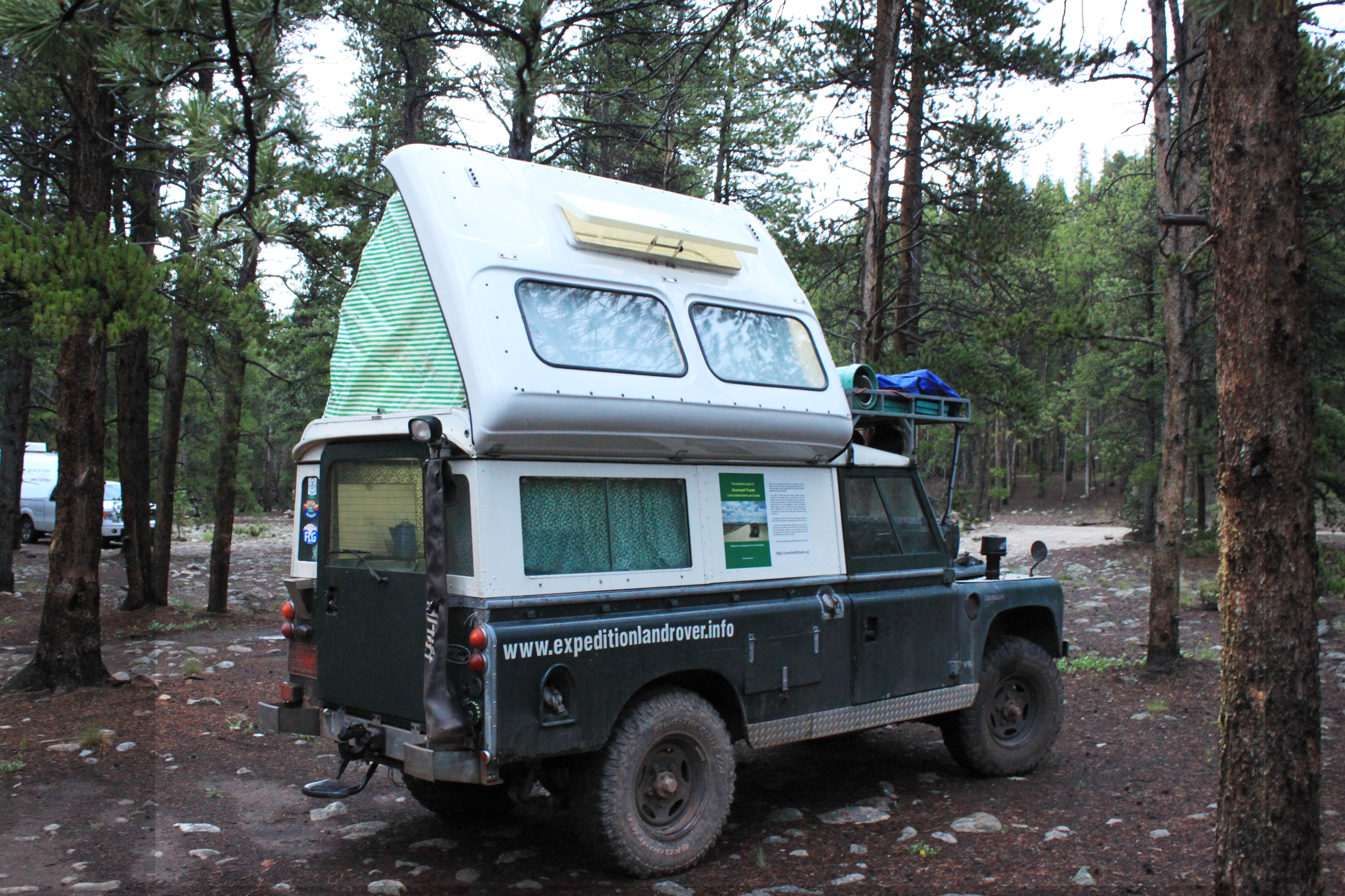camp at Leadille rally